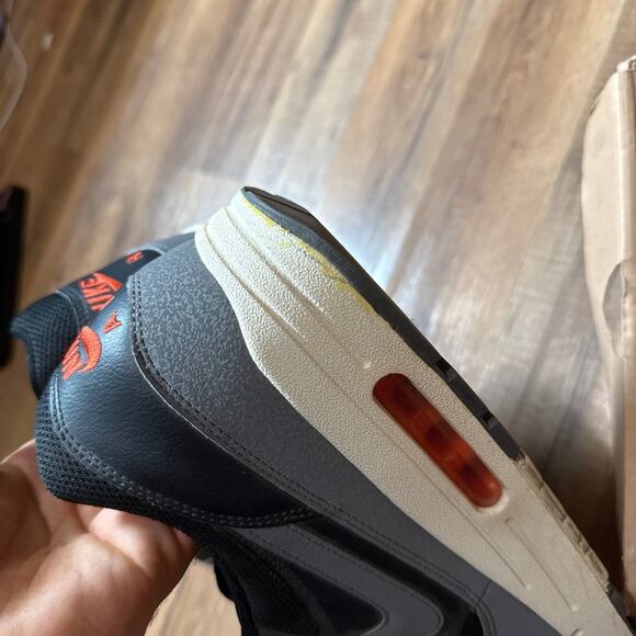 2012 Nike Air Max 1 Black Cool Grey Anthracite main image 12